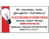 Elektriker Armin Javid-Milani